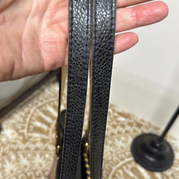 Patricia Nash Black and Red Satchel with Intricate Design - Picture 6 of 16